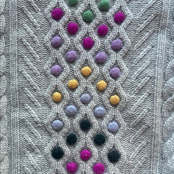 Autum cashmere wool blend sweater - Picture 3 of 9